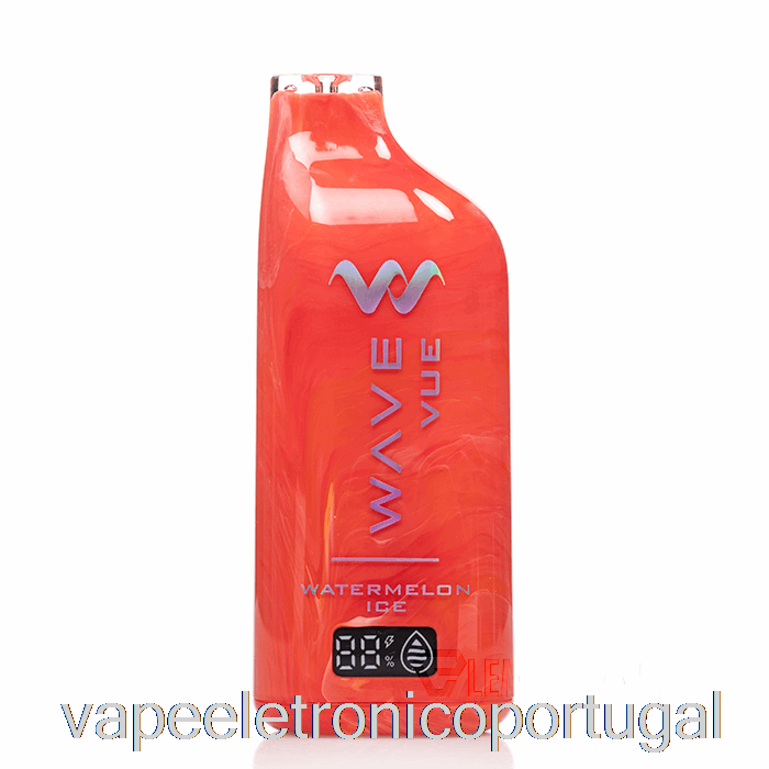 Vape Eletrônico Wave Vue 10000 Descartável Melancia Gelo
